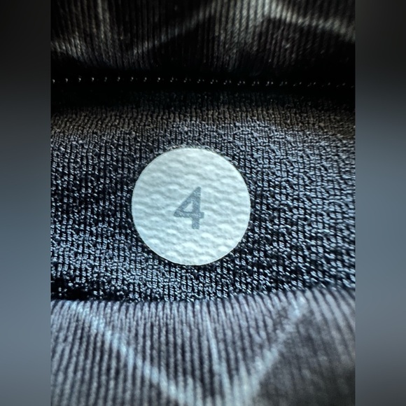 Lululemon Speed Tight III *Full-On Luxtreme Size 4 Star Crushed Coal Black - Picture 5 of 12